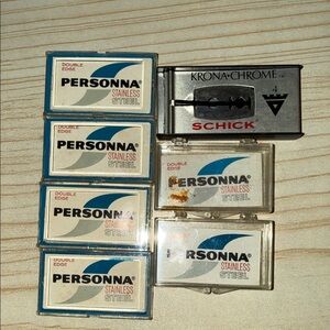 Vintage Personna & Schick blades